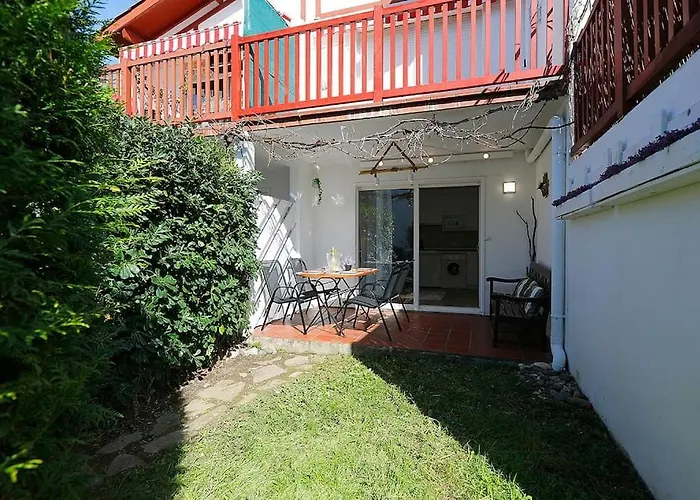 Hendaye Plage Avec Jardin, Piscine, Parking, Wifi, Proche Plage-Beach-Playa